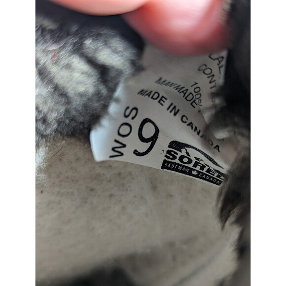 VINTAGE SOREL Women's Kaufman Lined Water Repellant Snow Duck Boots Size 9 - Picture 7 of 9